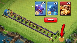 coc dragons vs all level air defence #coc #clashofclans #clashroyale #viral #cocgameplay #coclive