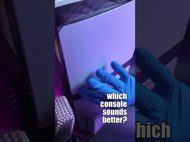 PS5 vs Xbox 🎧 Which Console Sounds Better? #ASMR #Shorts