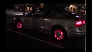 Florida, Daytona Beach. LED wheels, led tuning