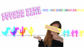 Chrome Dino Game Eye-Blink Controlled