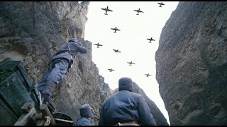 Anti-Jap Film! Jap air raid，China soldier Stay calm in the face of danger Shoot down an enemy plane