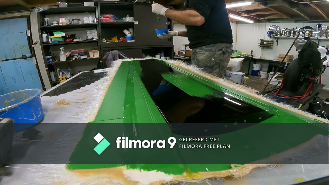 Making mould for carbon wing blade infusion R33 GTR wing .