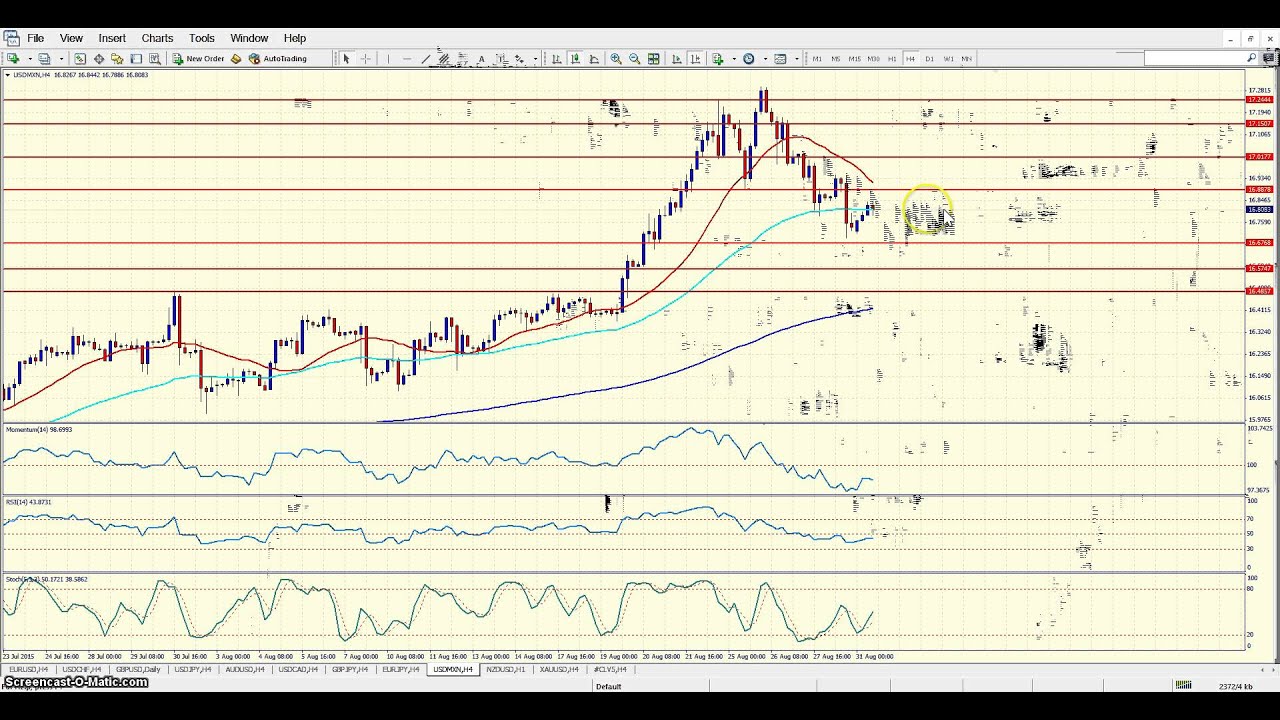 Analizar graficos forex