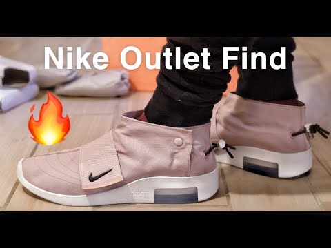 pink fear of god nike