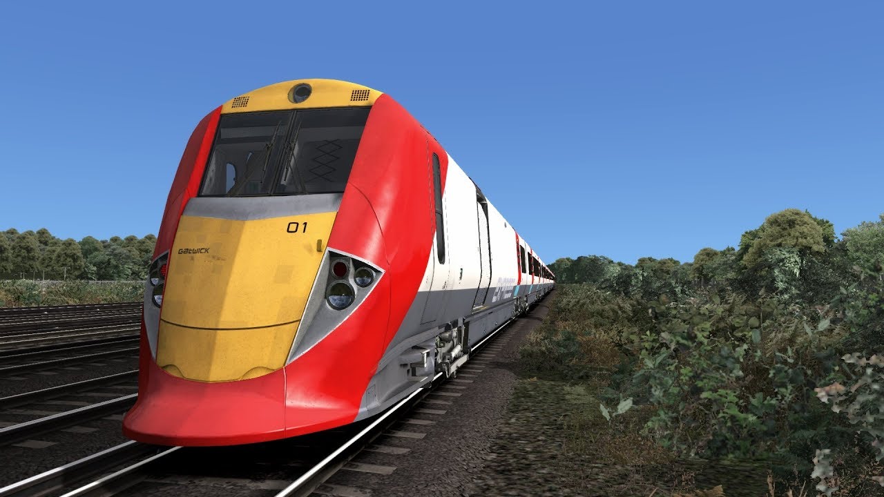Train Simulator 2017: Gatwick Express Class 460 - U21 Gatwick Airport to London Victoria