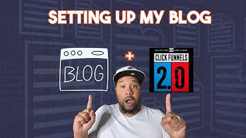 Clickfunnels 2.0 Setup Your Blog and publish your first article | Clickfunnels 2.0 Tutorial