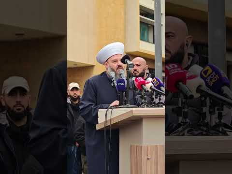 الشيخ حسن مرعب يا فخامة الرئيس أحمد الشرع ض م أبناءنا الى ابنائك فأبناؤنا يتامى في لبنان