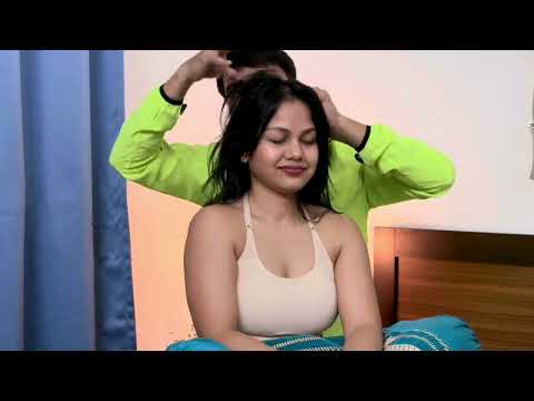 ASMR Desi Head Massage By Akshay From @PureMassageWorld  🤌#pampertime #personalattentionasmr 