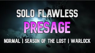 Solo Flawless | Presage | Normal | Season of the Lost