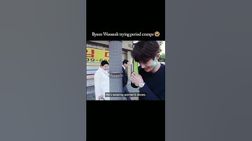 Wooseok trying period cramps 😱🥺#byeonwooseokshorts #byeonwooseok #lovelyrunner