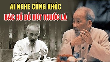 AI NGHE CŨNG KHÓC - Gs Hoàng Chí Bảo Kể Chuyện Bác Bỏ Thuốc Lá VÔ CÙNG CẢM ĐỘNG