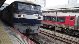 2019 01　JR・山陽本線　岡山駅　EF210 121