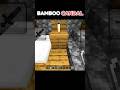 Bamboo Candle Build  #minecraft​ #gaming​ #shorts​