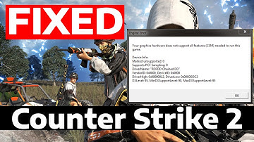 How To Fix CS2 Your Graphics Hardware Does Not Support All Features CSM Needed To Run This Game CSGO