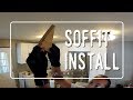 Installing Soffit above kitchen cabinets