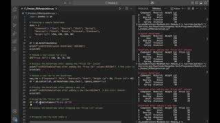 Pandas DataFrame Manipulation: Add, Modify & Remove Data | Lec 57