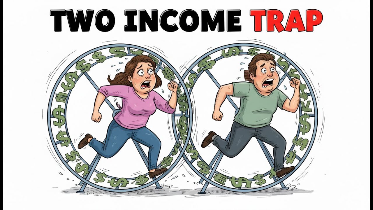 The Two-Income Trap: Why Dual Income Families Are Going Broke (Financial Psychology)