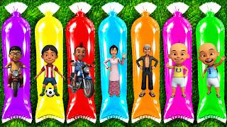 UNBOXING : Upin & Ipin, Jarjit, Mei Mei, Ihsan, Mail, Fizi, Ayasusanti, Ipin Detektif, Ayam Rainbow