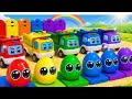 “Wheels on the Bus | Fun Nursery Rhyme for Kids with Sing Along & Colorful Animation!”