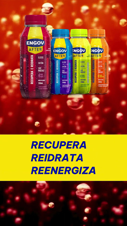 Bebeu demais? Precisa se recuperar depois de uma festança? 🥴Vai de Engov After! #engov