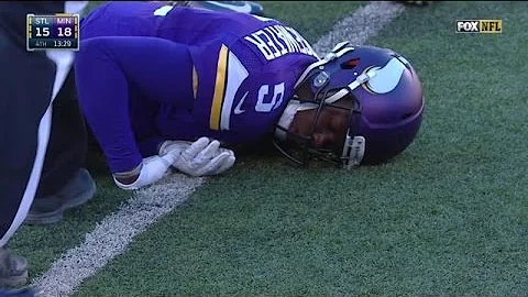 Teddy Bridgewater Knocked Out by Joyner cheapshot HD