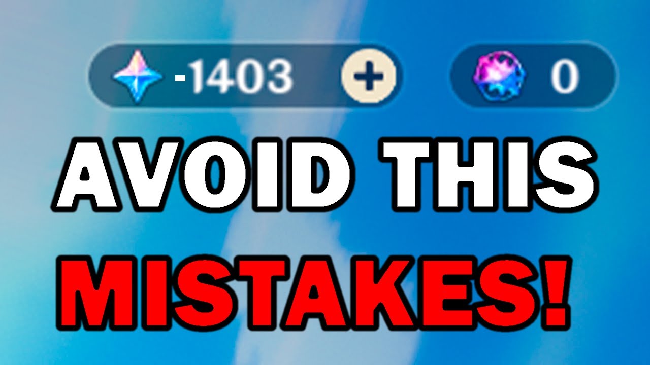 🚫 Avoid These Critical Mistakes or Risk Ruining Your Precious Genshin Impact Account!