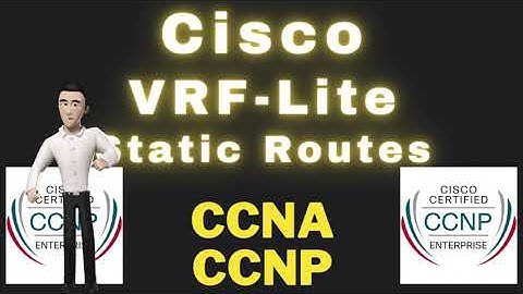 How to configure Cisco VRF Lite Step by Step | CCNA | CCNP