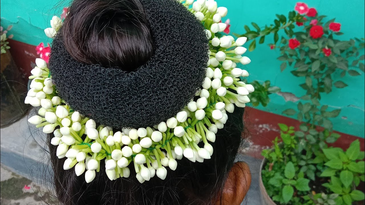 How To Make Flowers 🌺🌹 Gajra l Phulon se Gajra kese Banate Hain YouTube