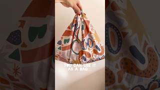 Handmade Japanese Azuma bag/origami bag/bento bag #christmas2023 #giftwrapping  #handmade #reusable