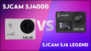 Sjcam SJ4000 vs Sjcam SJ6 Legend Technical Comparison
