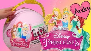 Princesas Disney LOL Big Surprise | Muñecas y juguetes para niñas y niños