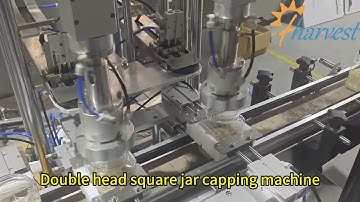 Automatic Dual Head Capper Equipment, Double Head Bottle Capping Machine