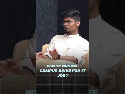 For Freshers: How