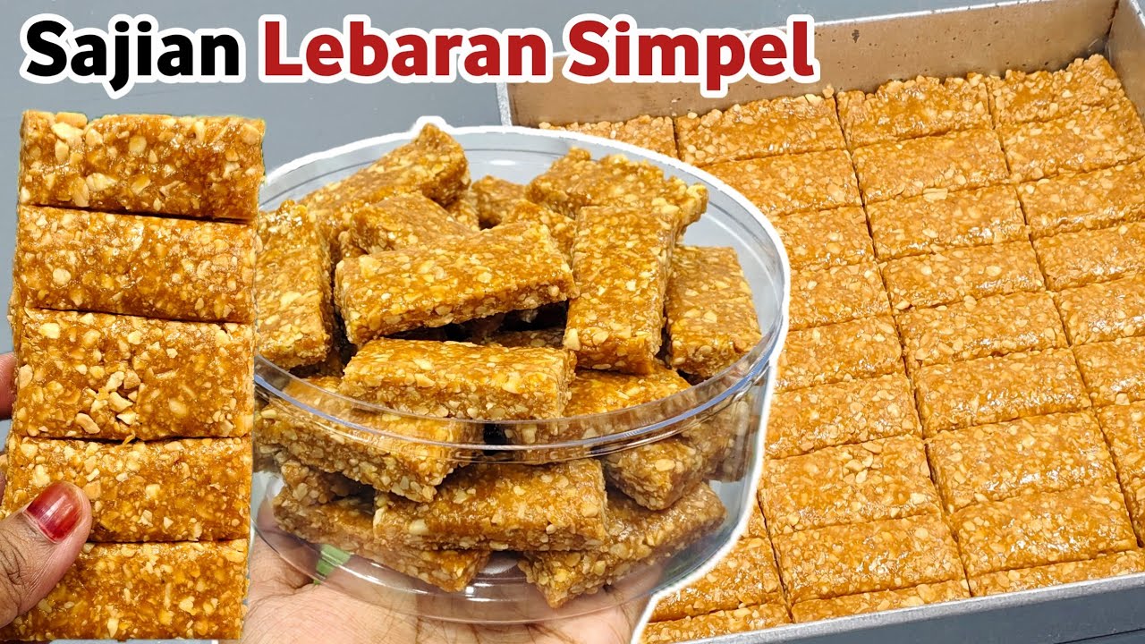 SEUMUR HIDUP MINIMAL PERNAH BIKIN CEMILAN TERSIMPEL, PRAKTIS, LARIS MANIS. TENG-TENG Kacang Tanah