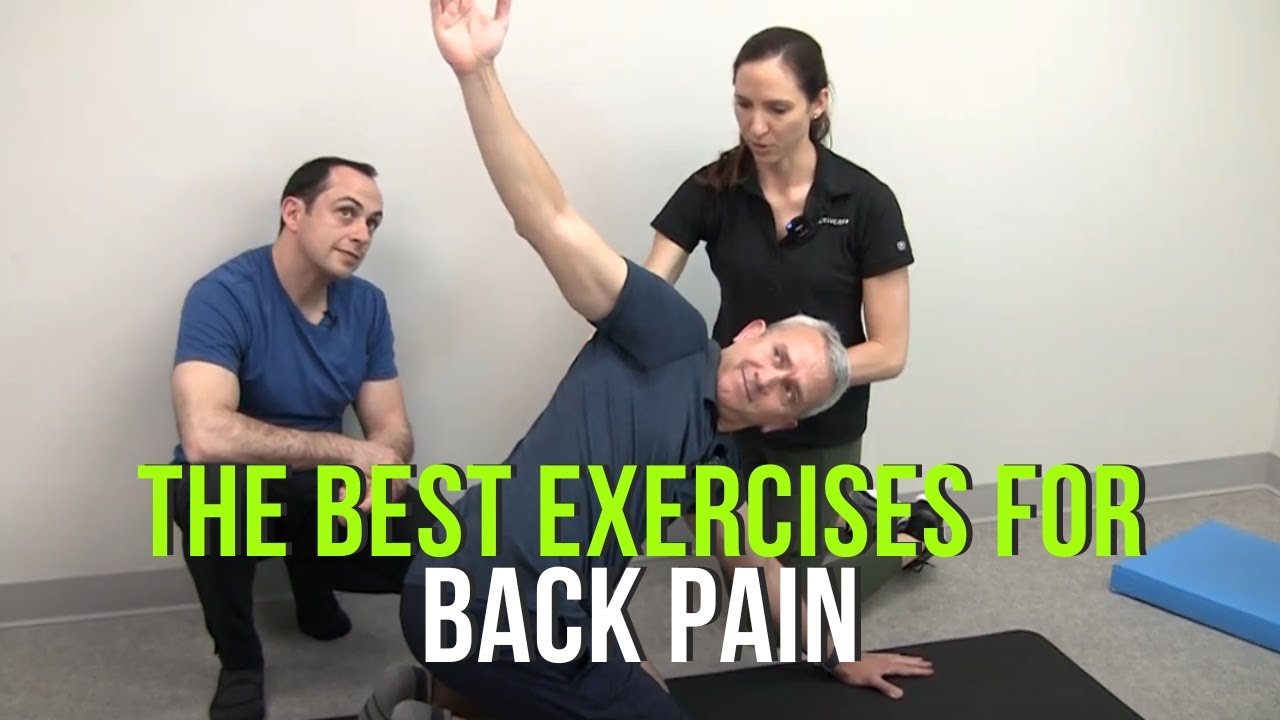 The Best Exercises for Back Pain - YouTube