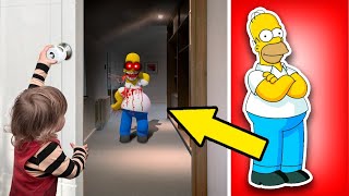 5 HOMER EXE Caught on Camera in Real Life 5 HOMER EXE Caught on Camera in Real Life