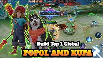 LEGENDARY!! Popol And Kupa King Of The MARKSMAN-Build Top 1 Global Popol And Kupa~MLBB