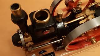 Flammenfresser Vakuummotor Lanz, 7 Kg, Gasbetrieben.