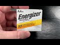 AA industrial alkaline batteries