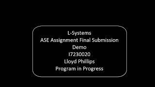L - Systems