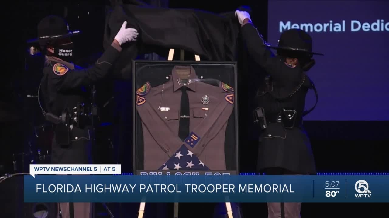 FHP trooper killed in line of duty honored with ceremony one year after ...