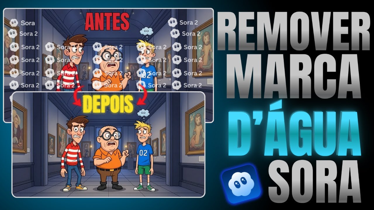 Como Remover Marca D’Água do Sora 2 com IA Grátis (Código Grátis)