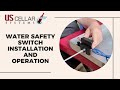 Water safety switch  installation and operation