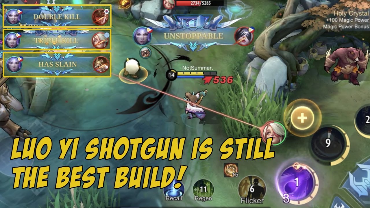LUO YI SHOTGUN IS STILL THE BEST BUILD! - MOBILE LEGENDS