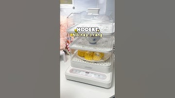 Nồi hấp 3 tầng tiện lợi 🌽 #hodekt