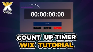 WIX Tutorial: Add A Simple Count Up Timer To WIX Website | STEP-BY-STEP Wix Ideas