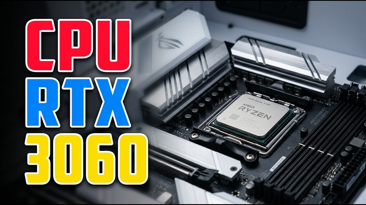 graphics card best cpu with rtx 3060