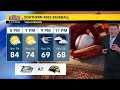 Mostly sunny and warm weather is expected Friday