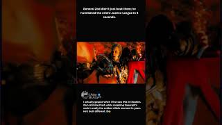 Zod just deleted the two most powerful heroes in 5 seconds. 💀 DCEU villains are on another level! 😤