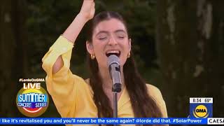 Lorde Sings &quot;Solar Power&quot; Live Concert Performance August 2021 HD 1080p